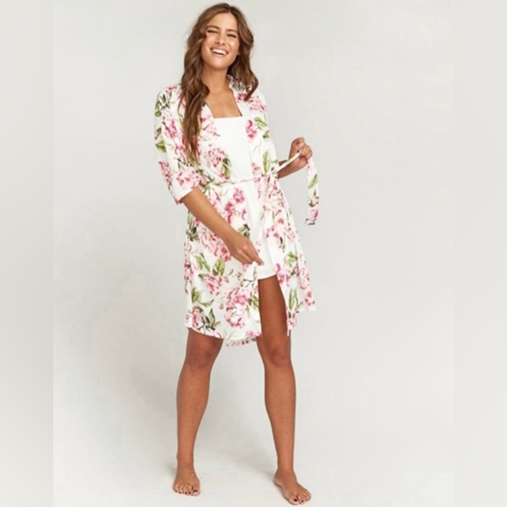 O/S floral Robe - Picture 4 of 5